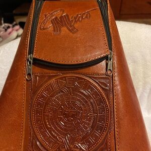 Brown Leather Men's Bag